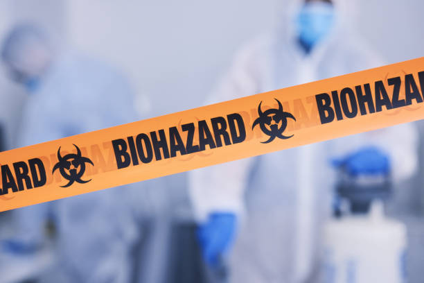 Professional Infectious Disease Decontamination technician working in Hewitt, WI